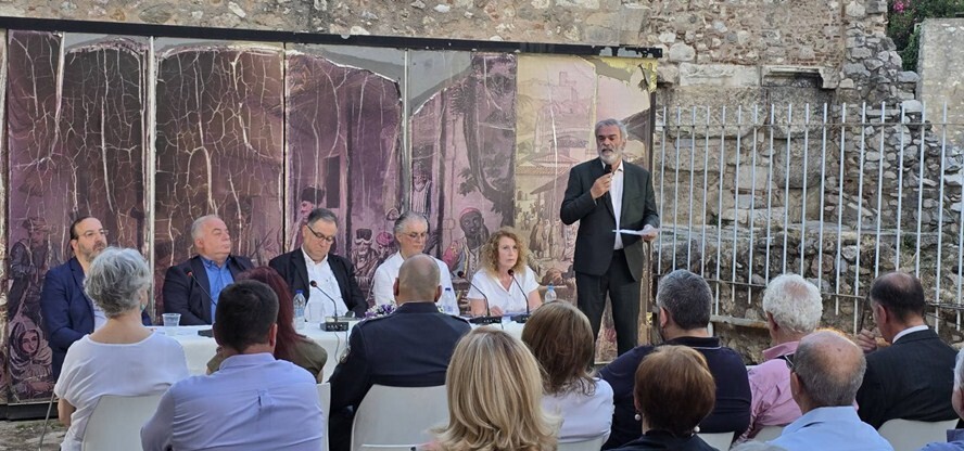 Με επιτυχία η παρουσίαση της ιστορικής τριλογίας του Δημ. Αγγελή, στο Αρχοντικό της Αγίας Φιλοθέης στην Πλάκα
