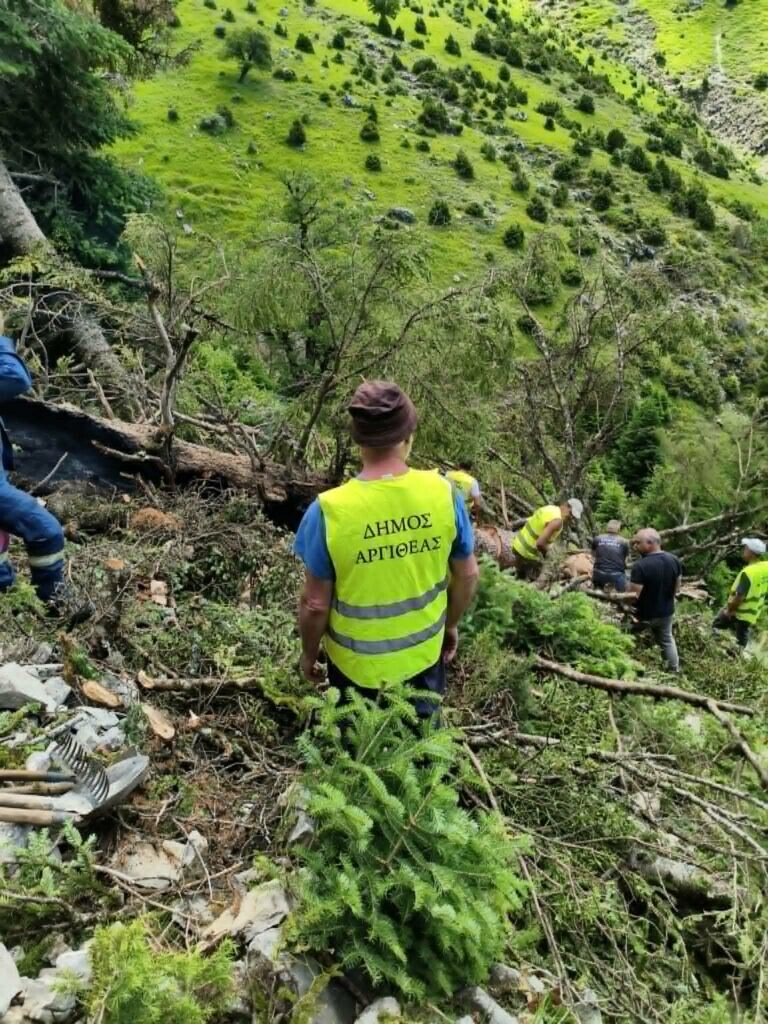 Άμεση κατάσβεση πυρκαγιάς στα Κουμπουριανά Ανατ. Αργιθέας