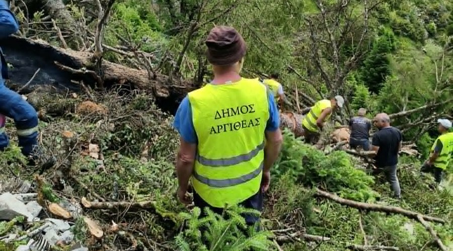Άμεση κατάσβεση πυρκαγιάς στα Κουμπουριανά Ανατ. Αργιθέας