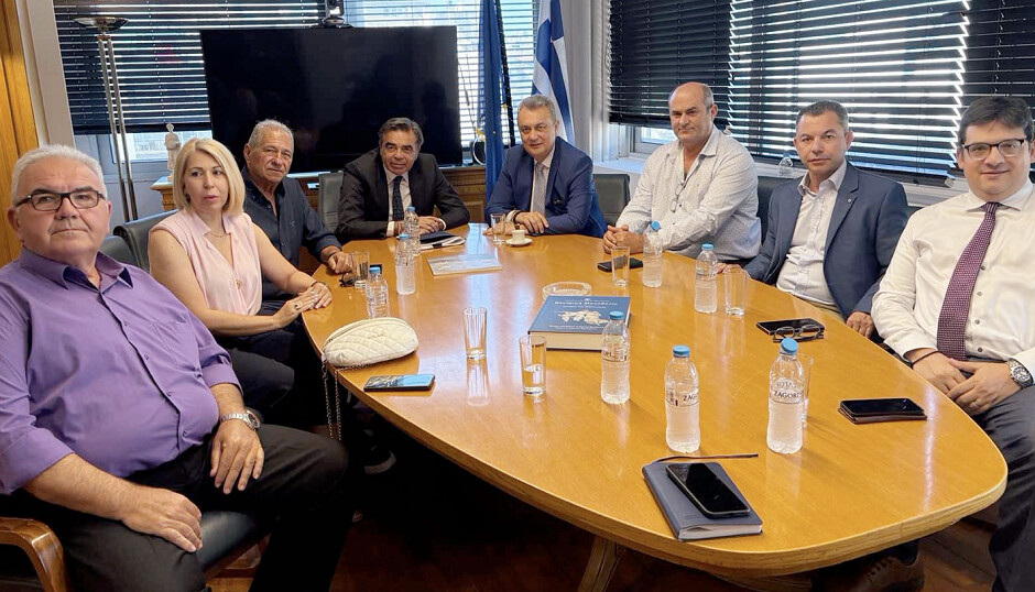 Συνάντηση του Τ.Ο.Ε.Β. Σελλάνων με τον ΥπΑΑΤ για το έργο εκσυγχρονισμού του αρδευτικού δικτύου