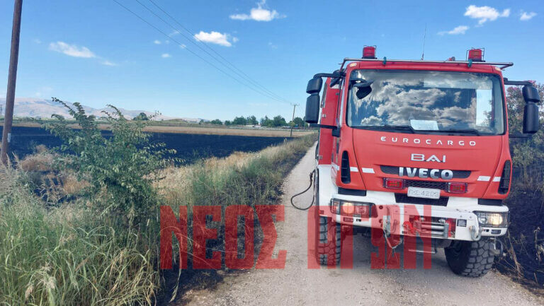 Πυρκαγιές σε αγροτικές- χορτολιβαδικές εκτάσεις σε Ερμήτσι και Μαύρικα