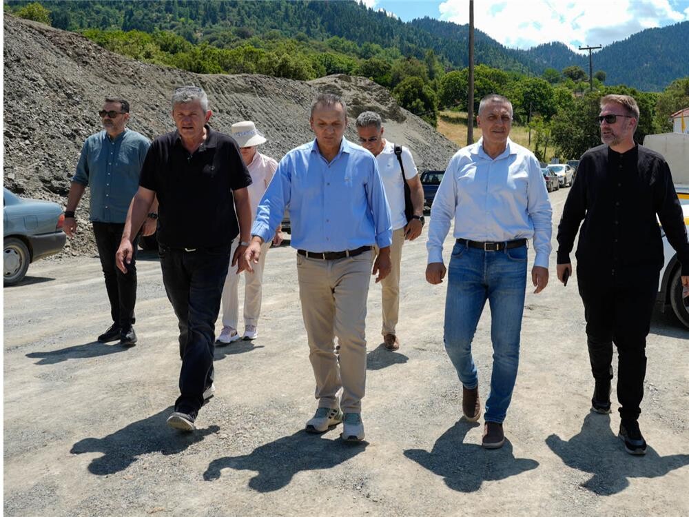 Με τελετή εγκαινίων σηματοδοτήθηκε η έναρξη της εργολαβίας για τον οδικό άξονα Βραγκιανά – Ρόγκια