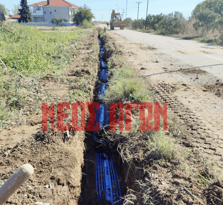 Παράταση 6 μηνών στο έργο εκσυγχρονισμού της ύδρευσης Παλαιοκκλησίου, Αγιοπηγής και Ρούσσου