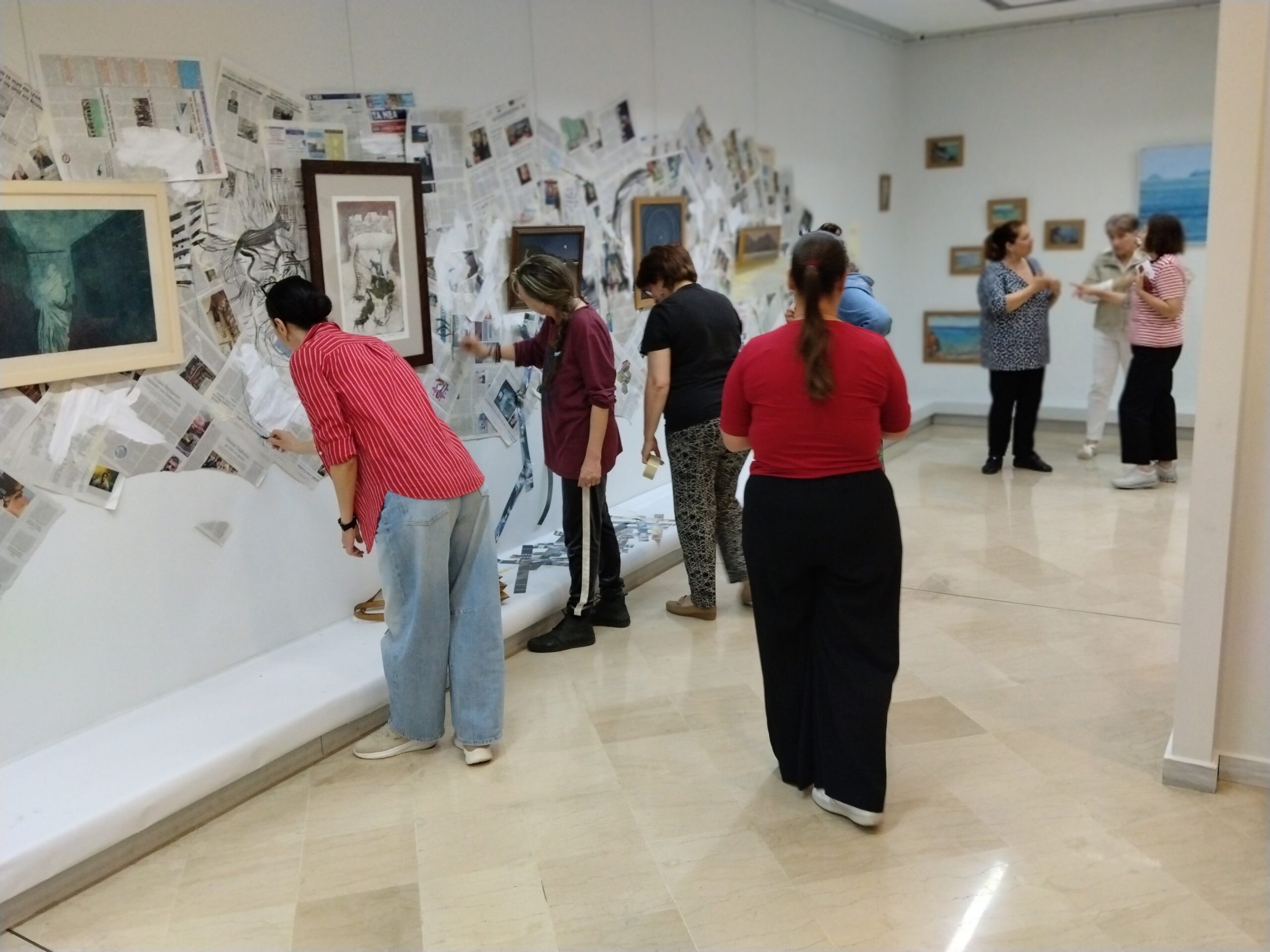 Oλοκληρώνεται η έκθεση: ΜΕΤΑΒΑΣΕΙΣ  που παρουσιάζεται στη Δημοτική Πινακοθήκη Καρδίτσας