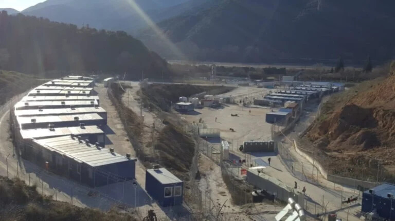 Νέα εξέγερση στη δομή μεταναστών στο Κλειδί Σερρών