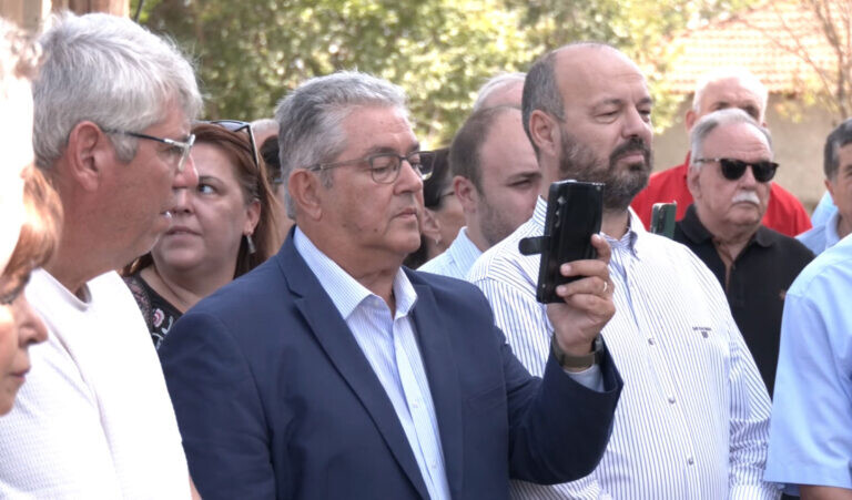 Κατέγραψε το τραγούδι ο Δημ. Κουτσούμπας