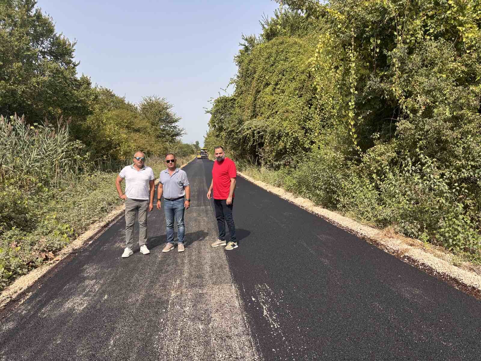 Ολοκληρώθηκε ασφαλτόστρωση αγροτικής οδοποιίας στην περιοχή της Καρδιτσομαγούλας