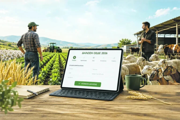 ΥΠΑΑΤ-ΑΑΔΕ: Νέες βελτιώσεις στο myAGRO – Τι ισχύει για τους ΚΑΕΚ – Αλλαγές σε προθεσμίες