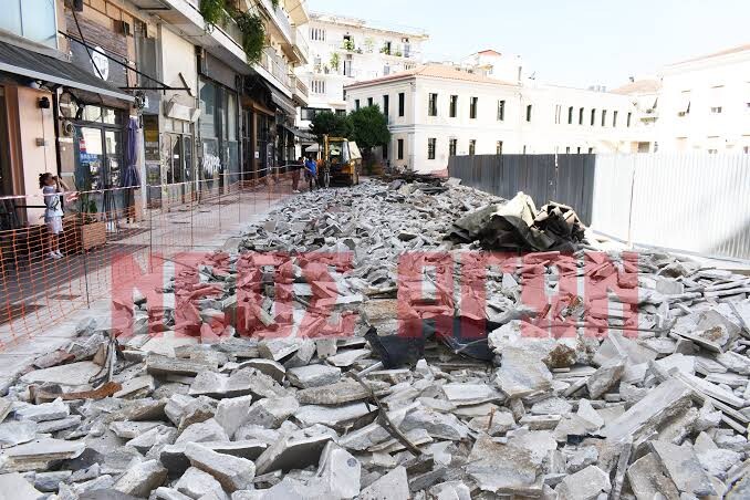 Αίτημα για χορήγηση δεύτερης παράτασης στο έργο της πλατείας Δικαστηρίων καλείται να εγκρίνει η Δημοτική Επιτροπή
