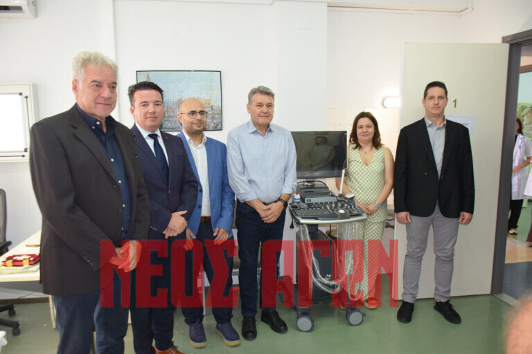 Αγιασμός για τον σύγχρονο υπερηχογραφικό εξοπλισμό  στο Κέντρο Υγείας Καρδίτσας (ΦΩΤΟ & ΒΙΝΤΕΟ)
