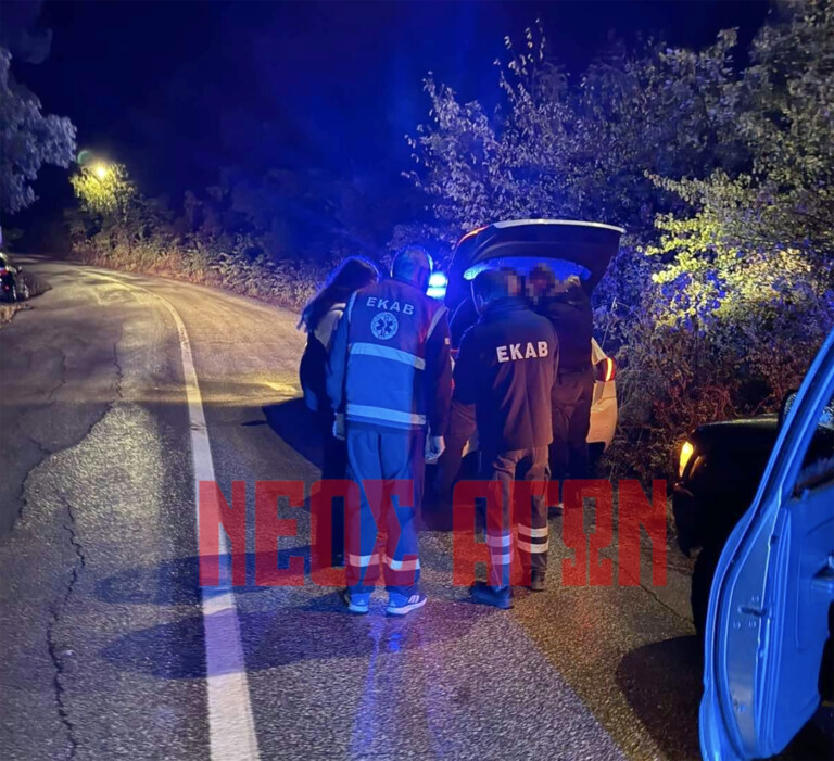 Καρδίτσα: Τροχαίο με εκτροπή ΙΧ στην περιοχή της Πορτίτσας