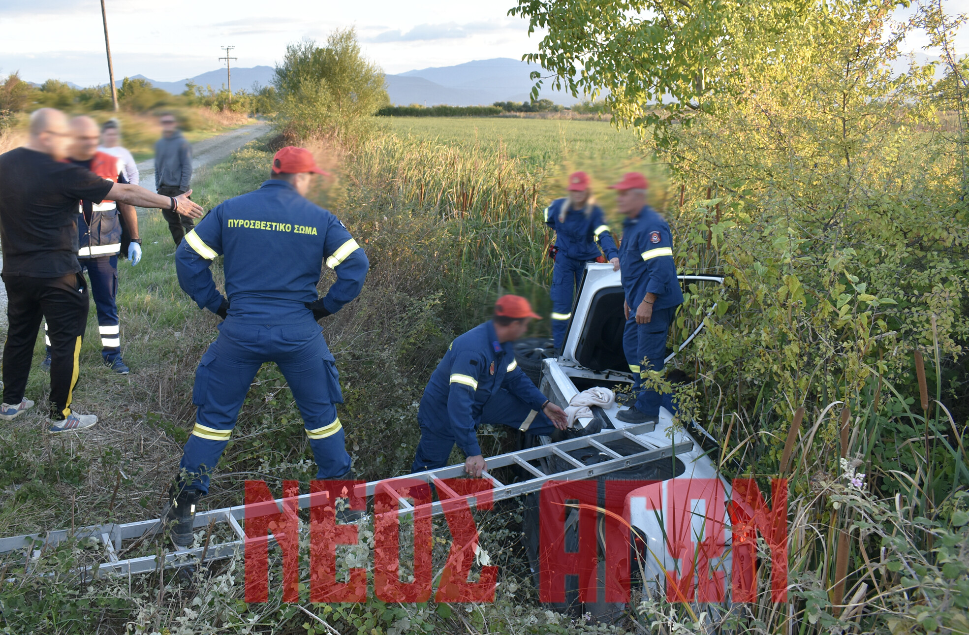 Καρδίτσα: Τροχαίο ατύχημα με δύο ελαφρά τραυματίες στην περιοχή της Πτελοπούλας