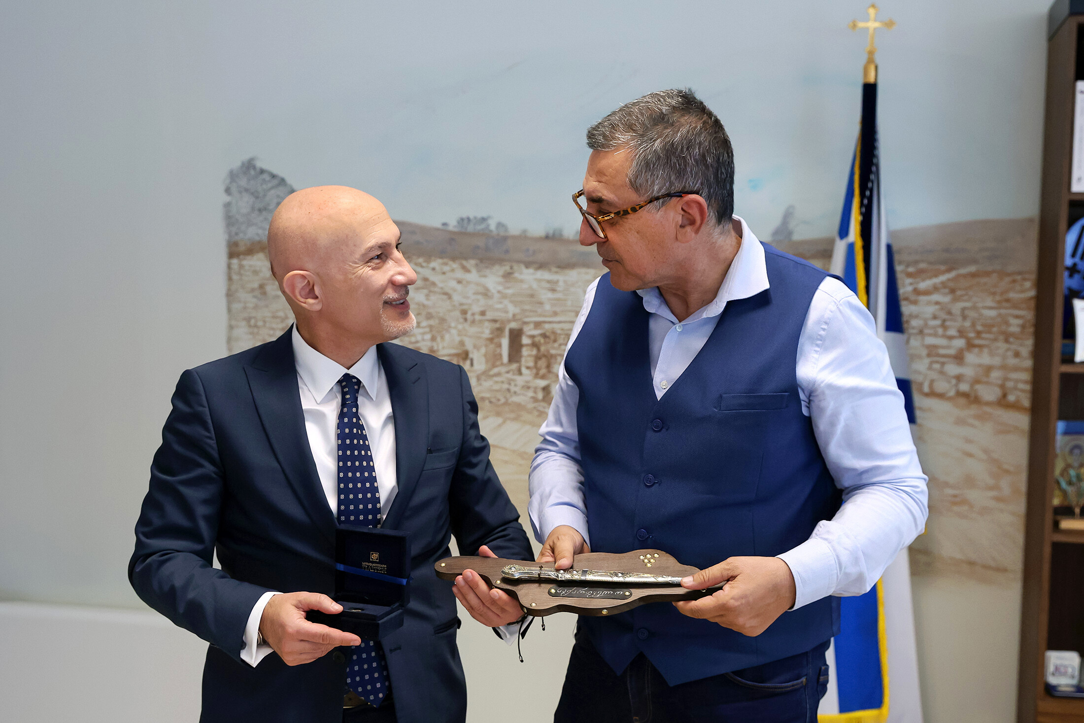 Στον Περιφερειάρχη Θεσσαλίας Δημήτρη Κουρέτα ο Γενικός Πρόξενος της Γεωργίας στην Ελλάδα