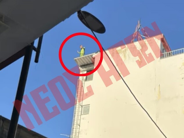 Γερμανίδα απειλούσε να πέσει από ταράτσα ξενοδοχείου στην Καρδίτσα (ΦΩΤΟ + ΒΙΝΤΕΟ)