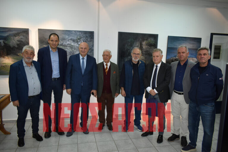 Ο Γιάννης Αντωνόπουλος επέστρεψε  στην Καρδίτσα με νέα ατομική έκθεση στη Galerie "F"  (ΦΩΤΟ)